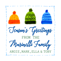 Holiday Sticker C (Sheet of 12)