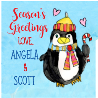 Holiday Sticker D (Sheet of 12)