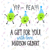 All-Occasion Sticker H (Sheet of 12)