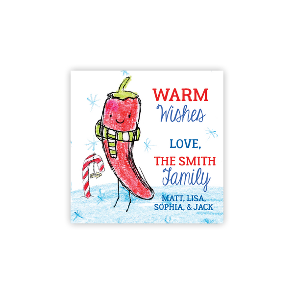 Holiday Sticker B (Sheet of 12)