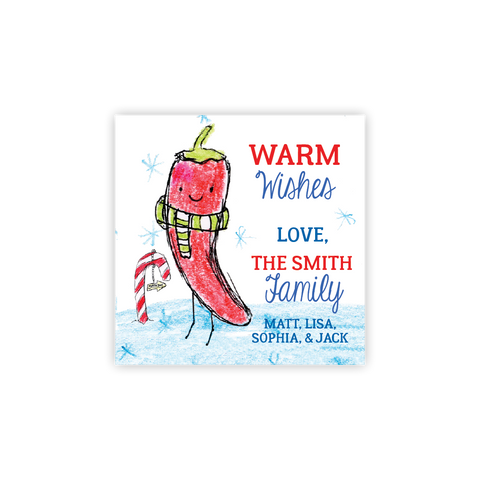 Holiday Sticker B (Sheet of 12)