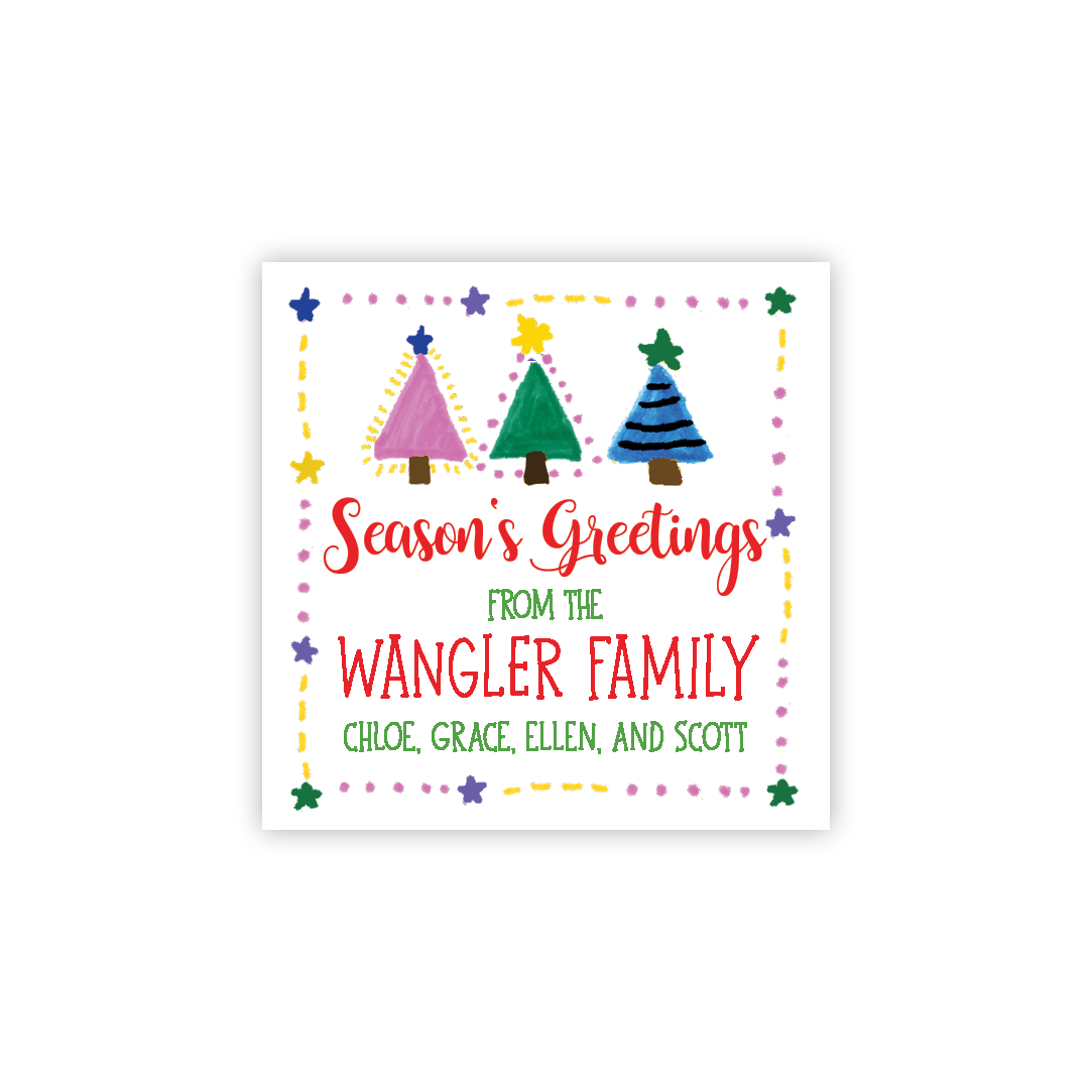Holiday Sticker E (Sheet of 12)