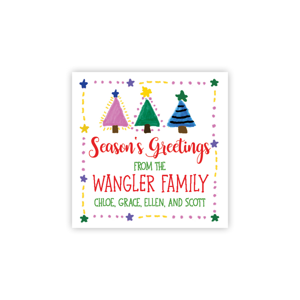 Holiday Sticker E (Sheet of 12)