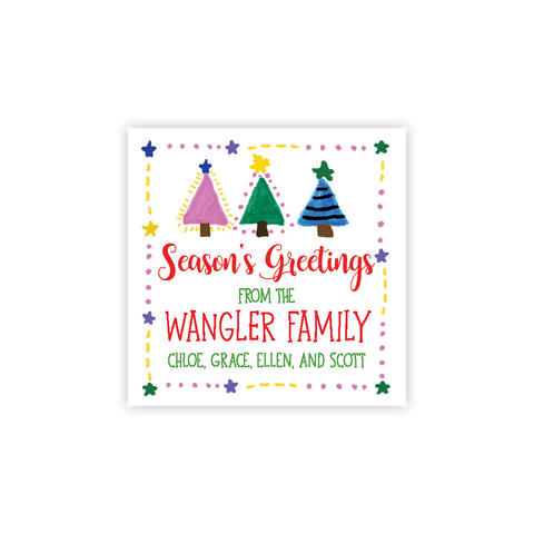 Holiday Sticker E (Sheet of 12)