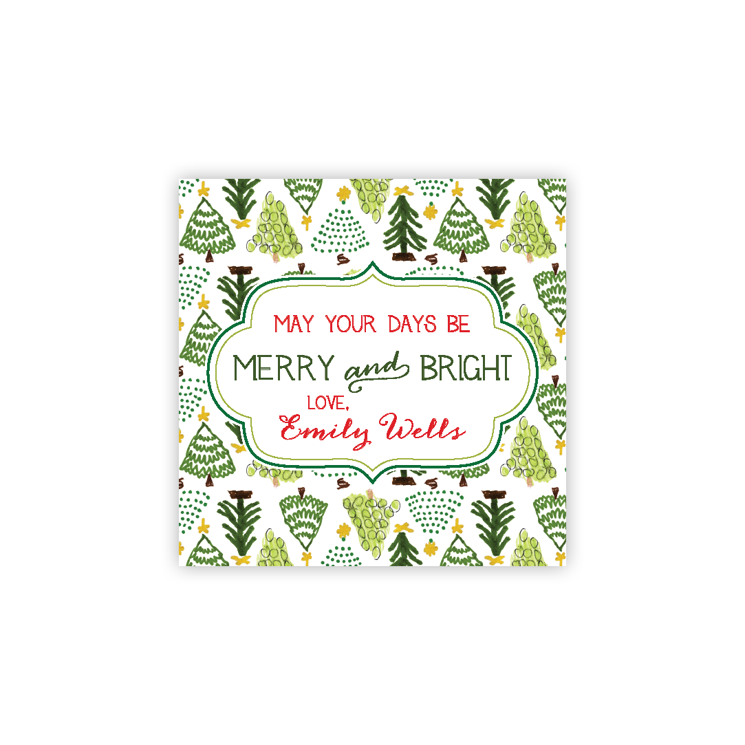 Holiday Sticker G (Sheet of 12)
