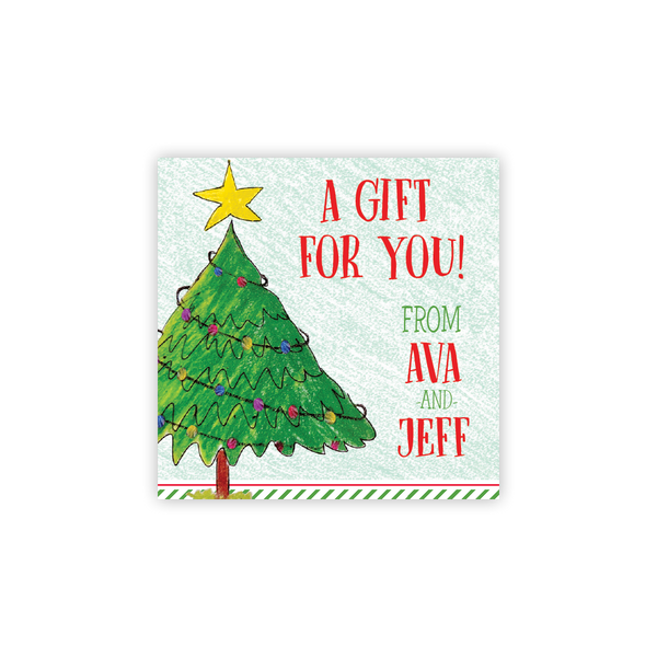 Holiday Sticker H (Sheet of 12)