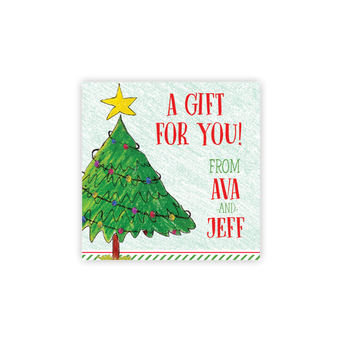 Holiday Sticker H (Sheet of 12)