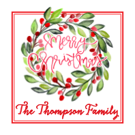 Holiday Sticker I (Sheet of 12)