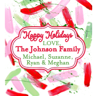 Holiday Sticker K (Sheet of 12)