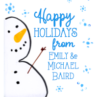 Holiday Sticker L (Sheet of 12)